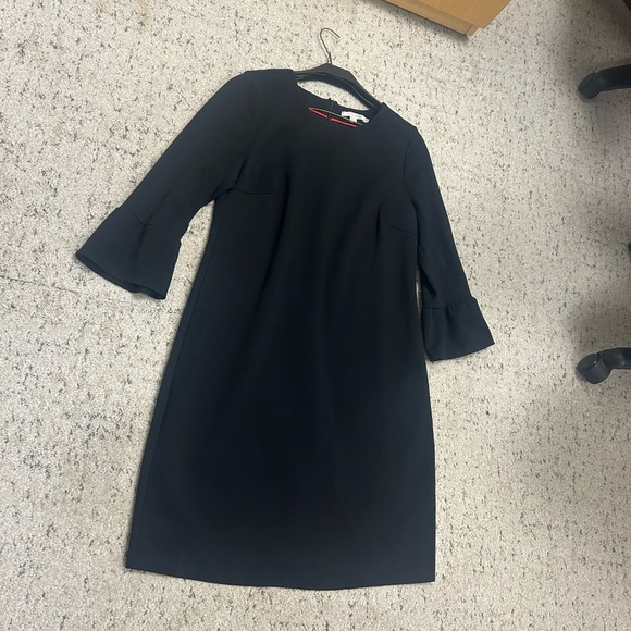 Boden Sz. 10r “Lavina Point” black dress with slight puff sleeves in EXC cond - Picture 10 of 16